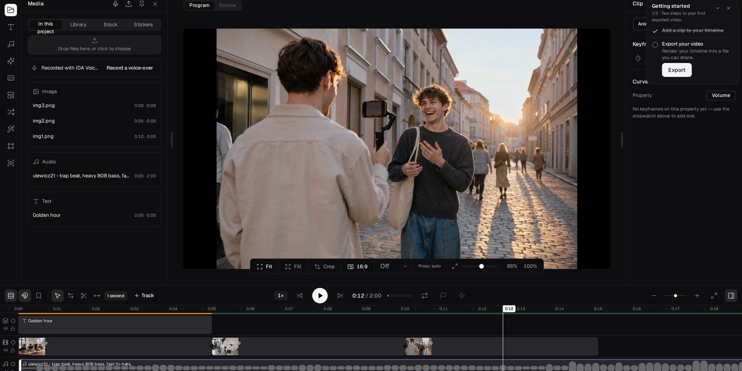The new FOTOhub video editor